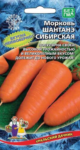 Морковь Шантанэ сибирская // Уральский Дачник