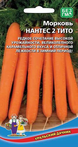 Морковь Нантес 2 Тито // Уральский Дачник