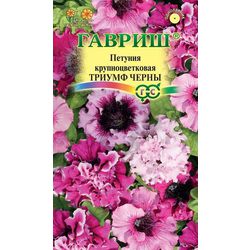 Ц Петуния Триумф Черны бахромч. (*10шт) // Гавриш