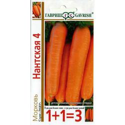 Морковь 1+1 Нантская 1+1 (4.0г) // Гавриш