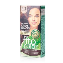 Краска-крем д/волос "FITO COLOR", тон 4.3 шоколад, 115 мл//20 шт																										¶