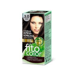 Краска-крем д/волос "FITO COLOR", тон 3.0 темный каштан, 115 мл//20 шт																										¶