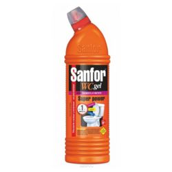 Sanfor WC гель 750г д/унитаза gel super power санфор утенок туал. санита(оранжевый)