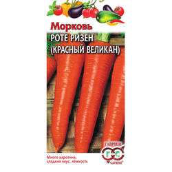 Морковь Роте Ризен  // Удач. сем