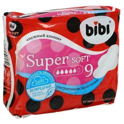 ПРОКЛАДКА: BiBi Super Soft ультратонкие *8шт