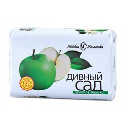 МЫЛО 90гр зеленое яблоко Дивный Сад