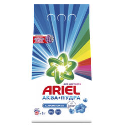 С/ПОРОШОК: ARIEL 3кг Для цветного с ароматом от Ленор
