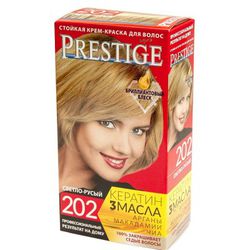 Краска д/волос : Vip`s Prestige 202-светло русый +бальзам Престиж