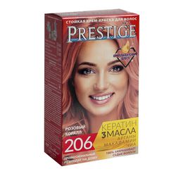 Краска д/волос : Vip`s Prestige 206-розовый коралл +бальзам Престиж