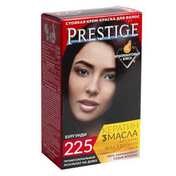 Краска д/волос : Vip`s Prestige 225-бургунди +бальзам Престиж
