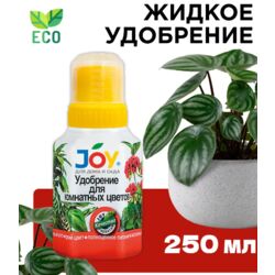 Жидкое удобрение лигногумат марка DM "Для Комн. цветов" JOY 0,25л