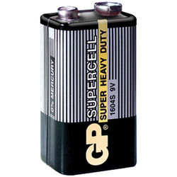 Батарейка GP крона (Ц) (1шт)