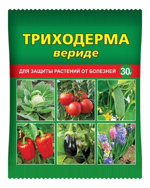 Триходерма Вериде 30гр / от компл. болезней на растениях (200)