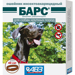 Барс Ошейник от блох и клещей для собак крупных пород (60)